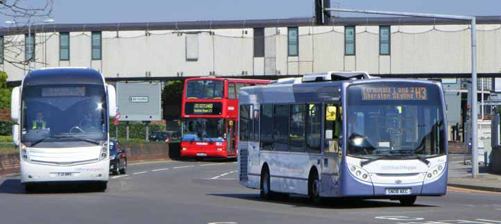 Your Bus National Express Volvo B9R 4027 & Hotel Hoppa Enviro200 8348